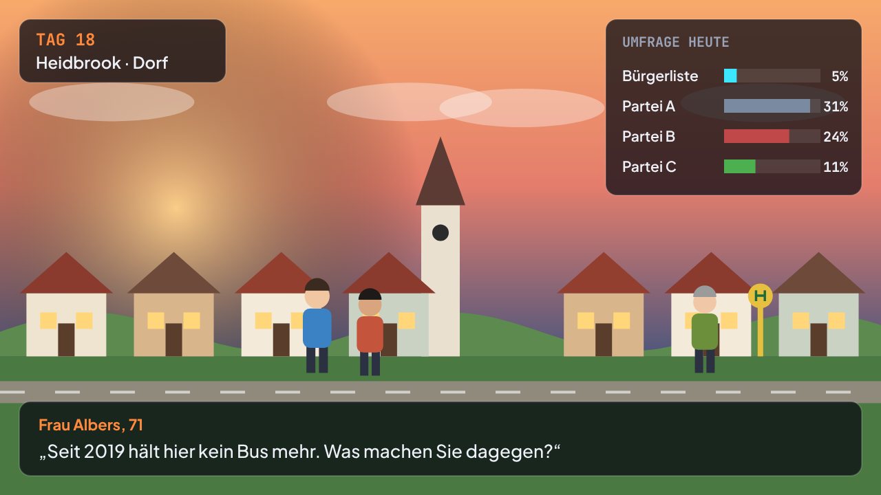 Screenshot aus Mandat